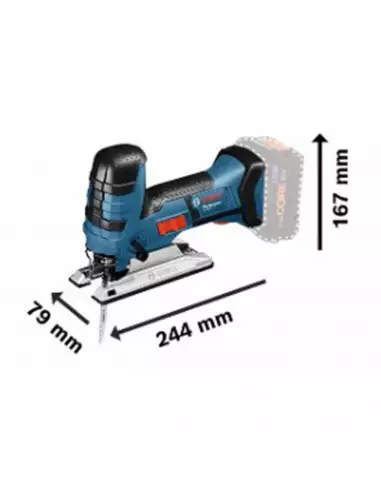Scie Sauteuse 18v Gst 18v-Li S Bosch seule L-Boxx