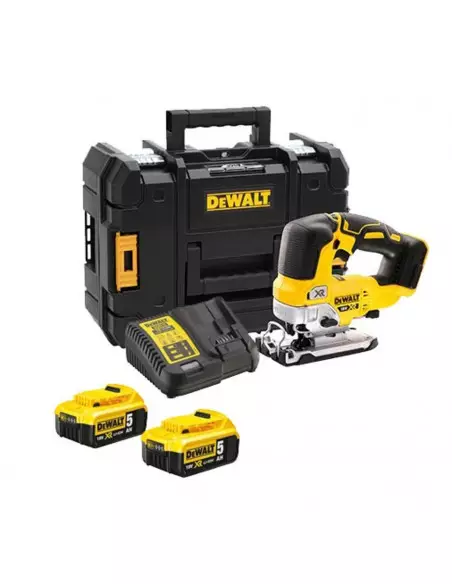Scie Sauteuse 18v Dewalt Dcs334p2 2x5ah T-stak
