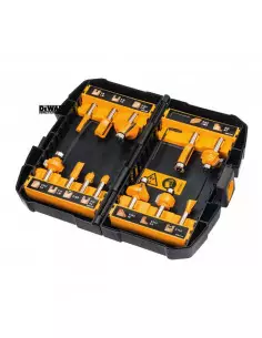 Coffret De 12 Fraises Dewalt Pour Défonceuses