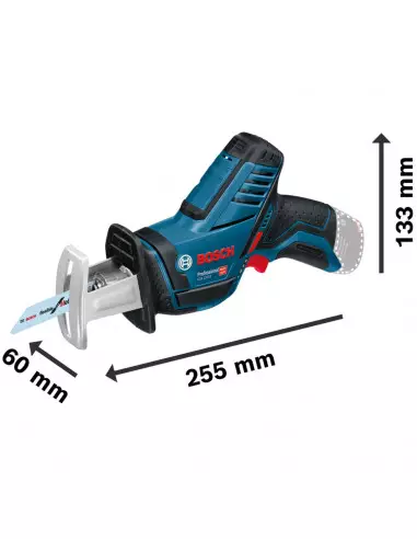Scie Sabre Gsa 12v-14 3ah Bosch seule L-Boxx