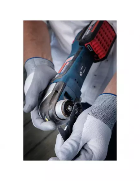 Découpeur Ponceur Sans Fil Bosch Gop 18v-28 + 2 Batteries Procore 4ah + Chargeur Gal18v