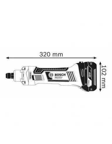 Pack Meuleuse Droite Sans Fil Bosch Ggs 18v-Li...