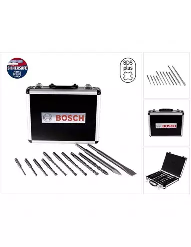 Coffret De 11 Pièces Bosch Sds Plus