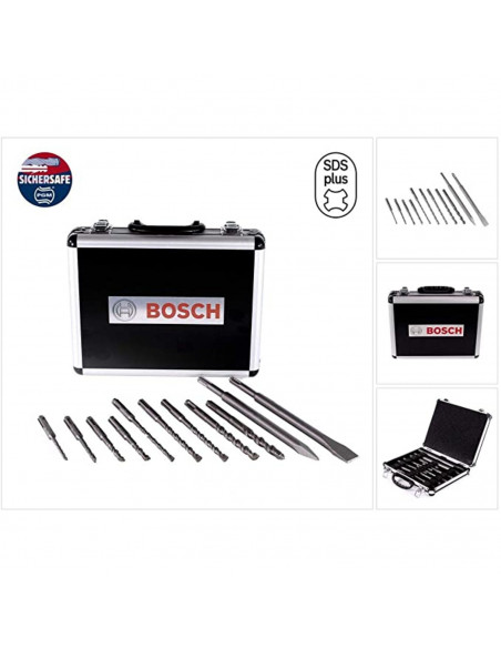 Coffret De 11 Pièces Bosch Sds Plus