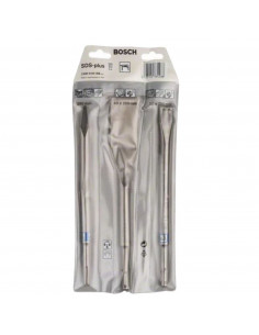 Pack 3 Outils Bosch 3 Burins Sds Plus 2