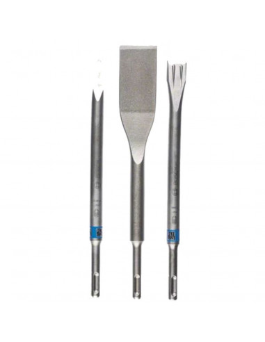 Pack 3 Outils Bosch 3 Burins Sds Plus