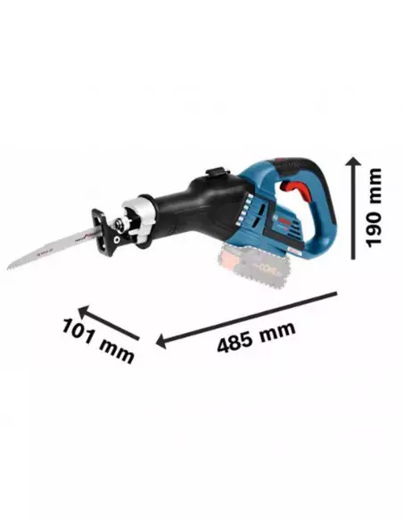 Scie Sabre 18v Gsa 18v-32 Bosch seule L-Boxx