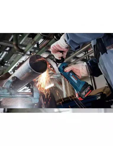 Meuleuse Gws 18v-125v Li Bosch 2x4ah L-Boxx