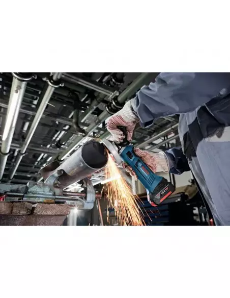 Meuleuse Gws 18v-125v Li Bosch 2x4ah L-Boxx