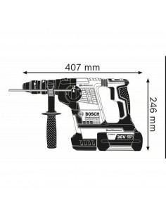 Perforateur Burineur Bosch Sds Plus 36 V Gbh 36vf-Li... 2