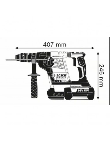 Perforateur Burineur Bosch Sds Plus 36 V Gbh...