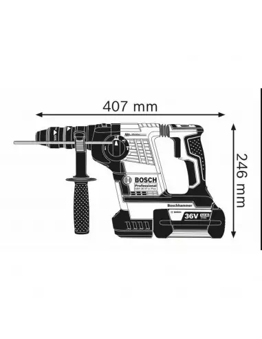 Perforateur Burineur Bosch Sds Plus 36 V Gbh...