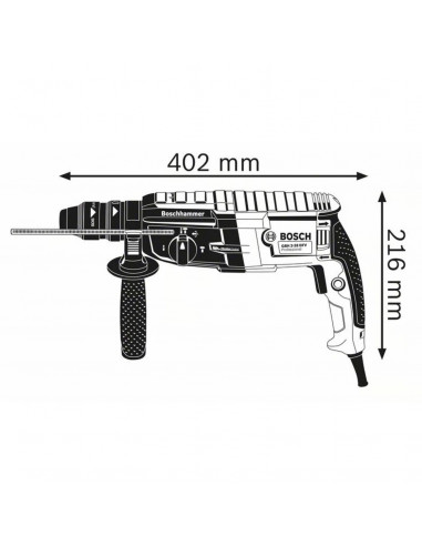 Perforateur Sds Plus Gbh 2-28 F 880w Bosch L-Boxx