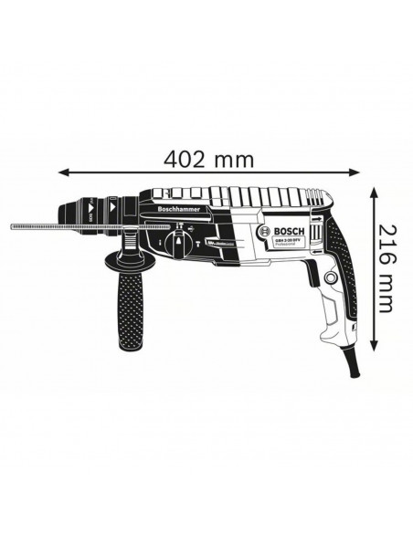 Perforateur Sds Plus Gbh 2-28 F 880w Bosch L-Boxx
