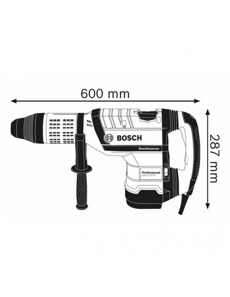 Perforateur Sds Max 1700w Gbh12-52 Dv Bosch 1700w Coffret
