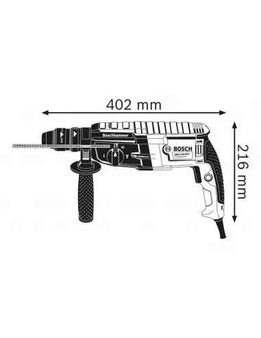 Perforateur Sds Plus Gbh 2-28 F 880w Bosch L-Boxx