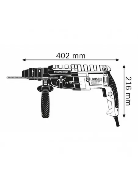 Perforateur Sds Plus Gbh 2-28 F 880w Bosch L-Boxx