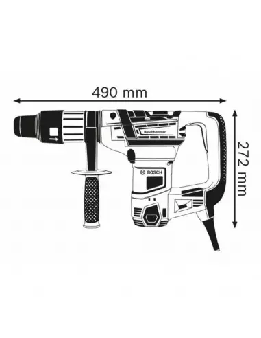 Marteau Perforateur Sds-Max Bosch Gbh 5-40d 1150w