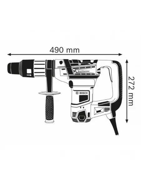 Marteau Perforateur Sds-Max Bosch Gbh 5-40d 1150w