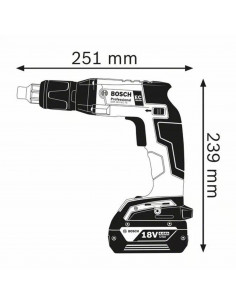Visseuse Plaquiste Sans Fil Bosch Gsr 18v-Ec Te 18 V L-Boxx 2