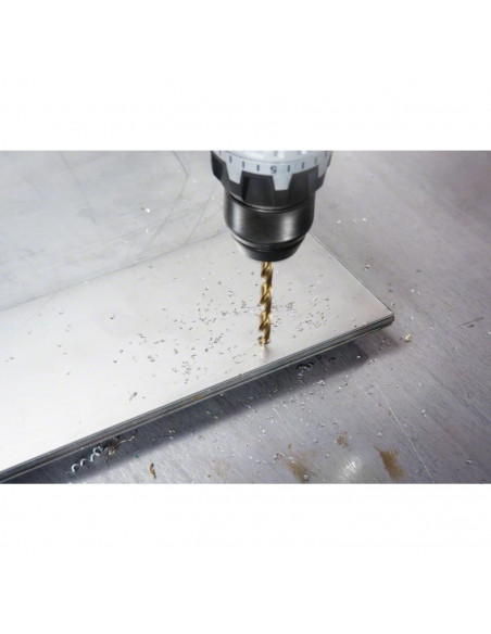 Set De 6 Foret À Métaux Bosch Hss-Co Robustline