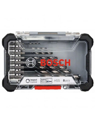 Coffret Foret À Métaux Hss Bosch Impact Control