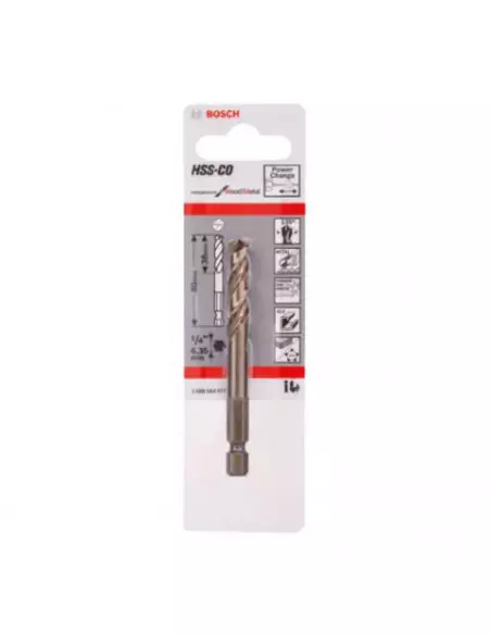 Foret De Centrage Rectifié Bosch Hss-Co -2