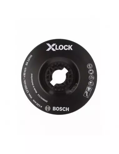 Plateau De Ponçage X-Lock Bosch Semi-Rigide