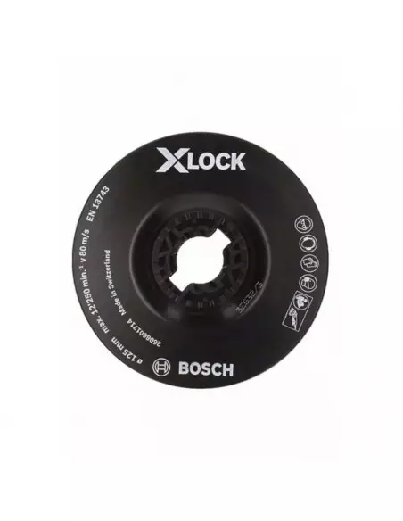 Plateau De Ponçage X-Lock Bosch Semi-Rigide
