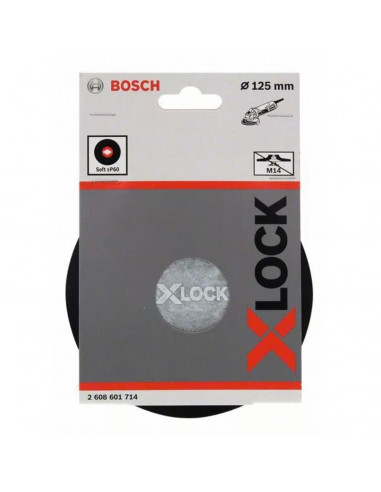Plateau De Ponçage X-Lock Bosch Semi-Rigide