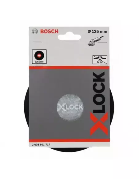 Plateau De Ponçage X-Lock Bosch Semi-Rigide
