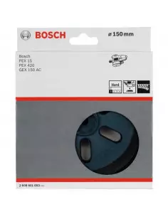 Plateau De Ponçage Bosch Dur À 6 Trous 150mm 2