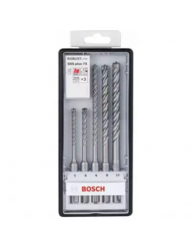 Coffret De 5 Forets Bosch Sds Plus 7x
