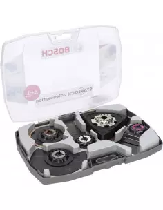 Coffret Gop Starlock Renovation 5 Pièces Bosch Lames Et...