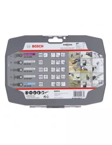 Coffret Starlock 6 Lames Bosch Pour Électricien...