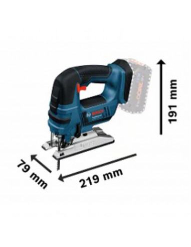Scie Sauteuse 18v Gst 18 V-Li B Bosch Seule L-Boxx