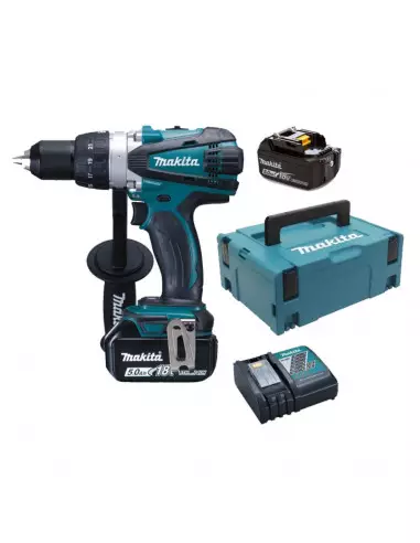 Perceuse Visseuse 18 V Makita 2x5ah Ddf458rtj...