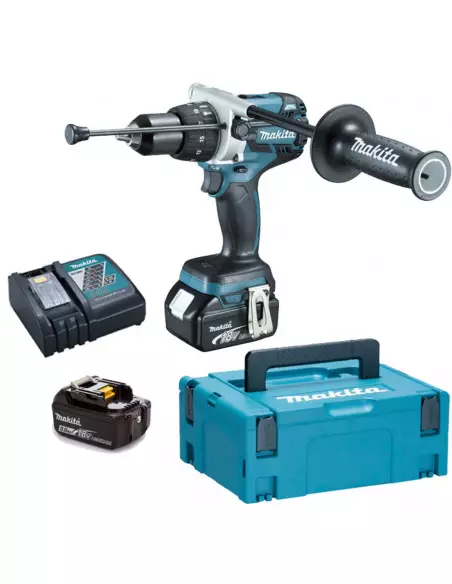 Perceuse Visseuse À Percussion 18 V Makita Dhp4818v 5ah Makpac