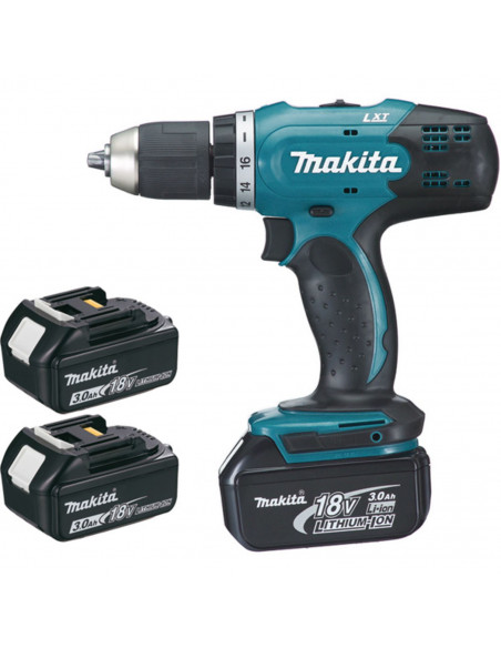 Pack 18v 3 Outils 2x3ah Makita Ddf453 Dtd146 Dga452