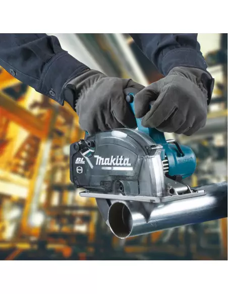Scie Circulaire À Métaux 18 V Makita 2x5ah Dcs553rtj Makpac