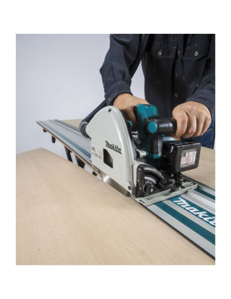 Scie Plongeante 36v Makita 2x5ah Dsp600pt2j Makpac