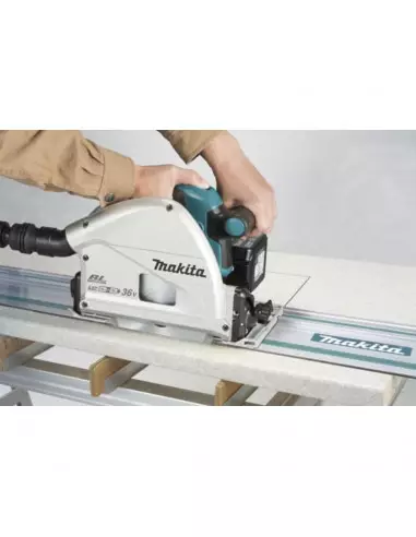 Scie Plongeante 36v Makita 2x5ah Dsp600pt2j Makpac