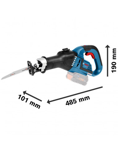 Scie Sabre 18v Gsa 18v-32 Makita 2x8ah Procore