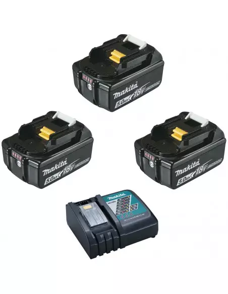 Pack De 2 Outils 18 V Makita Dlx2127tj1 (Ddf482 / Dtd152 ) 3x5ah Makpac