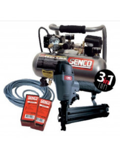 Pack Agrafeuse Cloueuse 3 En 1 Senco Hns5015p +...