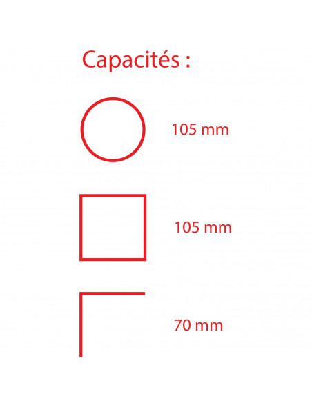 Pince Étau Hanger Grande Capacité