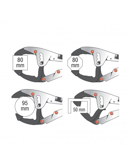 Pince Étau À Grande Ouverture Hanger 212-25