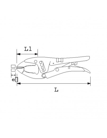 Pince Étau À Grande Ouverture Hanger 212-25