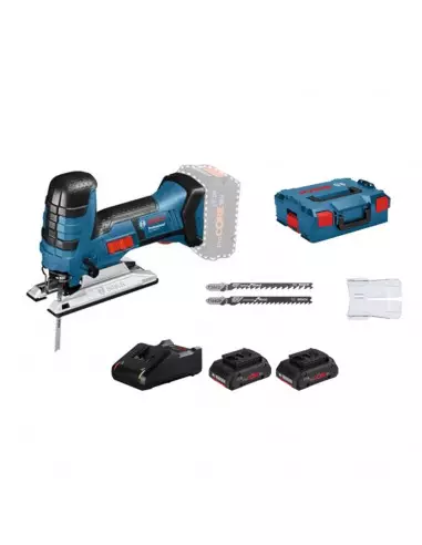 Scie Sauteuse 18v Gst 18 V-Li S 2x4ah Bosch...