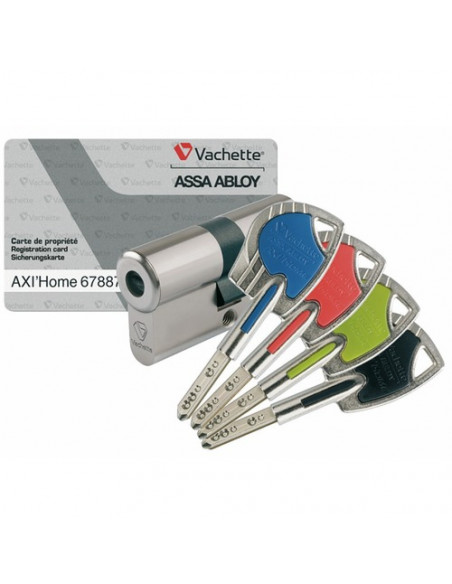 Clé Vachette Axi'home Sur Numéro/Passe